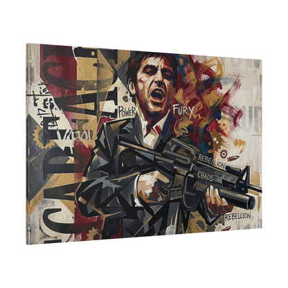 Tony's War Canvas Wall Art Print