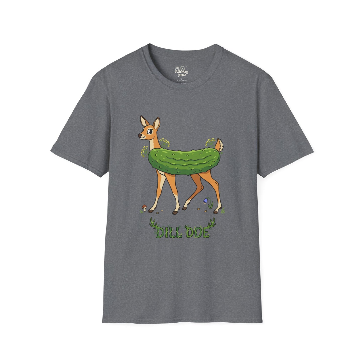 Dill Doe T-Shirt — Cute Pickle Deer Graphic Tee