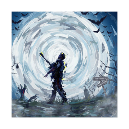 DMB Halloween Fine Art Poster Print — Rock Apocalypse Wall Art