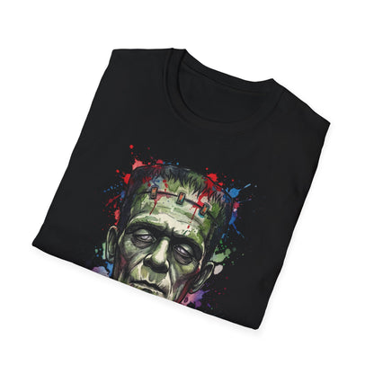 Frankenstein Watercolor Portrait T-Shirt