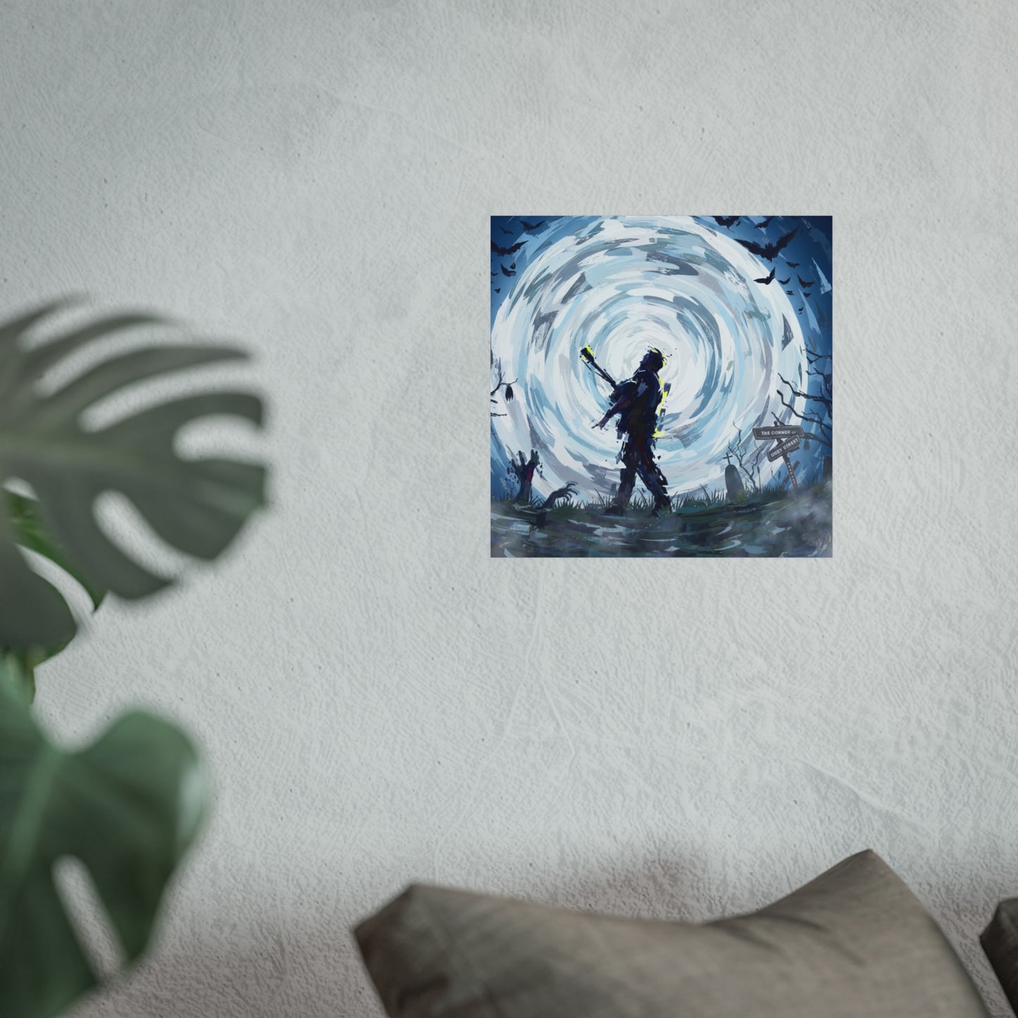 DMB Halloween Fine Art Poster Print — Rock Apocalypse Wall Art