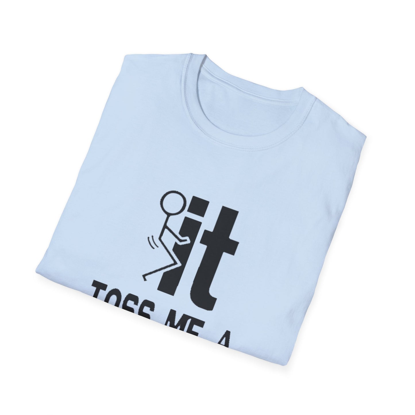 Funny 'Toss Me a Beer' T-Shirt – Beer Toss Party Tee