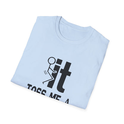 Funny 'Toss Me a Beer' T-Shirt – Beer Toss Party Tee