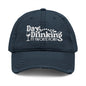 Day Drinking Squad Distressed Dad Hat — Embroidered Casual Baseball Cap