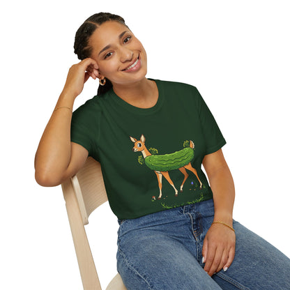 Dill Doe T-Shirt — Cute Pickle Deer Graphic Tee