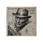 Freddy Krueger Vintage Newspaper Portrait Poster Print