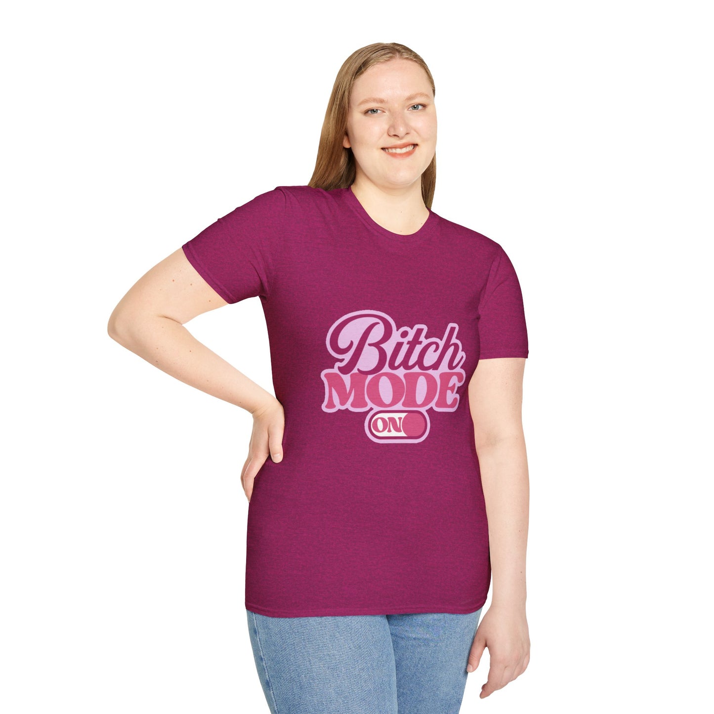 Bitch Mode On T-Shirt — Bold Feminine Graphic Tee