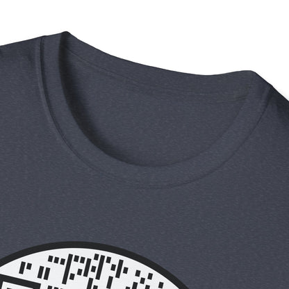 QR Code "Scan Me" T-Shirt — Interactive Novelty Shirt for Events & Gifts