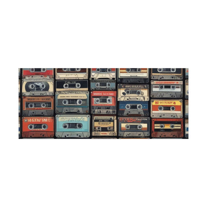 Cassette Tape Collage Fine Art Poster