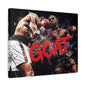 G.O.A.T. Boxer Canvas Wall Art Print