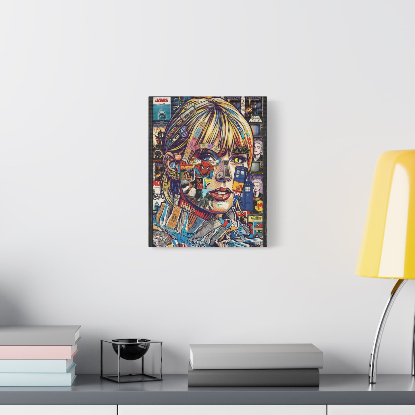 Pop Culture Swift Canvas Wall Art Print
