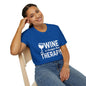 T-Shirt — "Wine Is Cheaper Than Therapy" Funny Wine Lover Tee