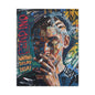 Urban Portrait Matte Canvas Print — 'Waiting Delay' Contemporary Street Art