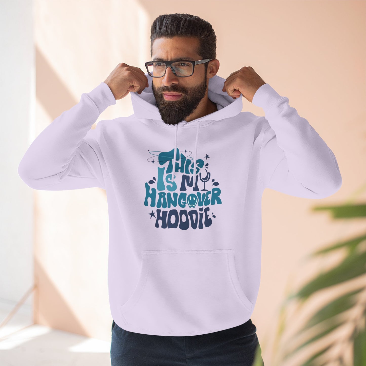Hangover Hoodie – "This Is My Hangover Hoodie" Graphic Pullover