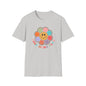 Cool Moms Club T-Shirt — Retro Floral Smiley Tee for Trendy Moms