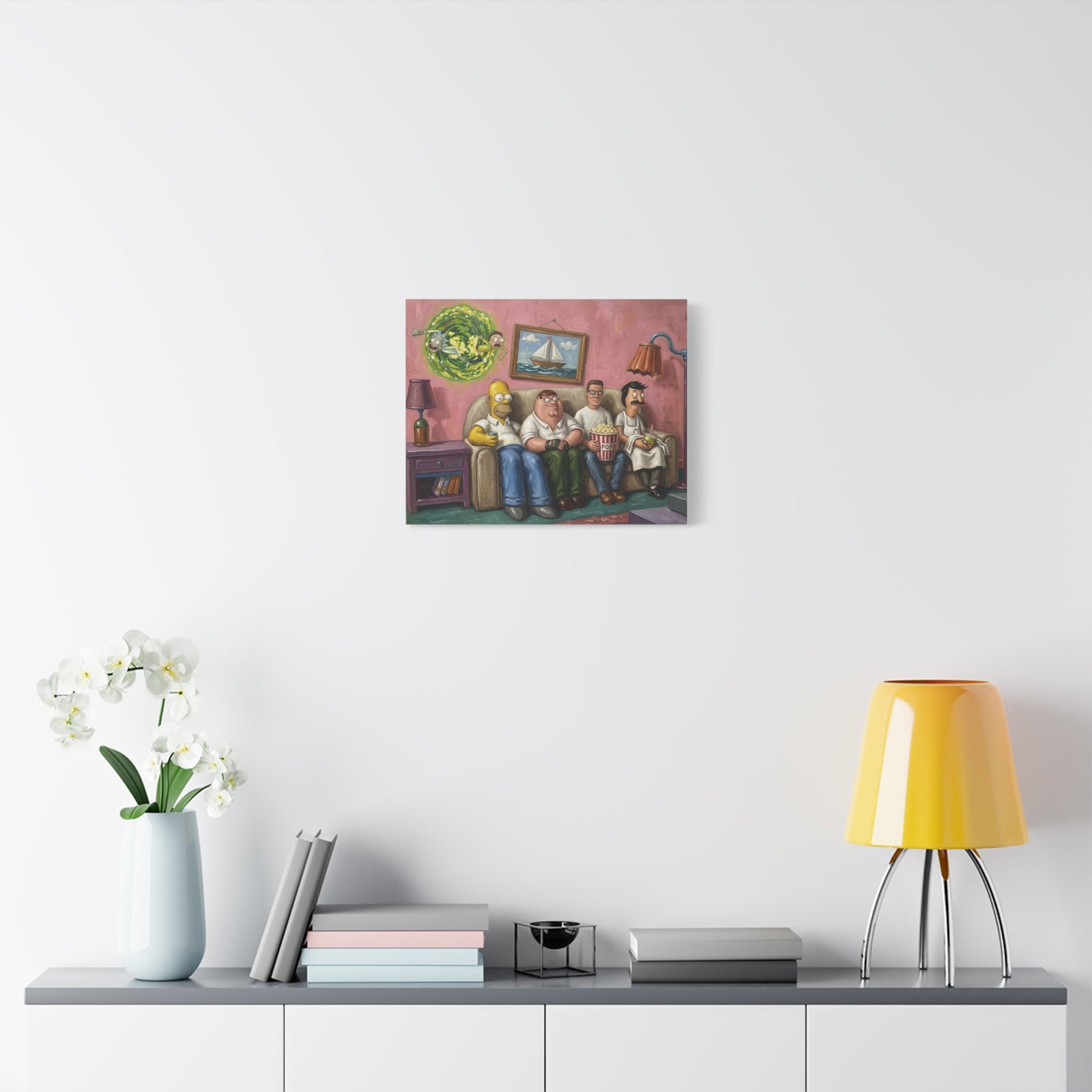 House Guest 2 Canvas Wall Art Print
