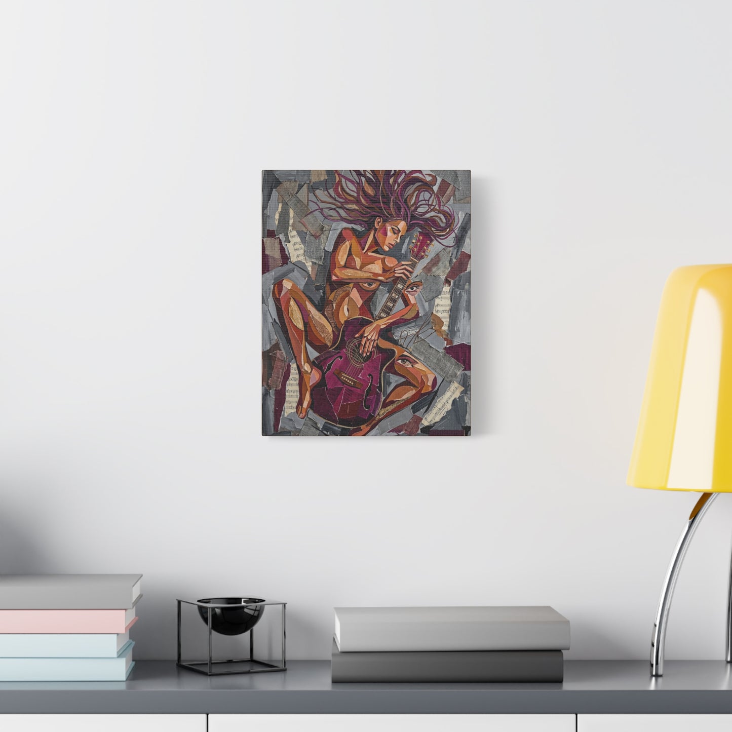 Lady Rock Canvas Art — Matte Stretched Canvas Print