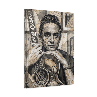 Jerry Portrait Matte Canvas Wall Art, Stretched 1.25"