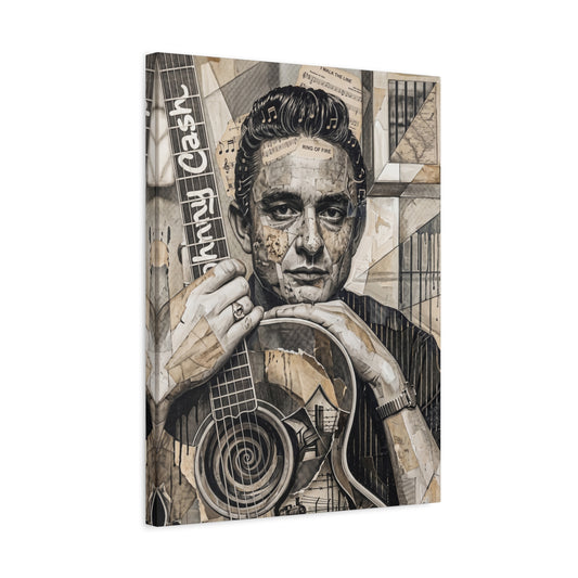 Jerry Portrait Matte Canvas Wall Art, Stretched 1.25"