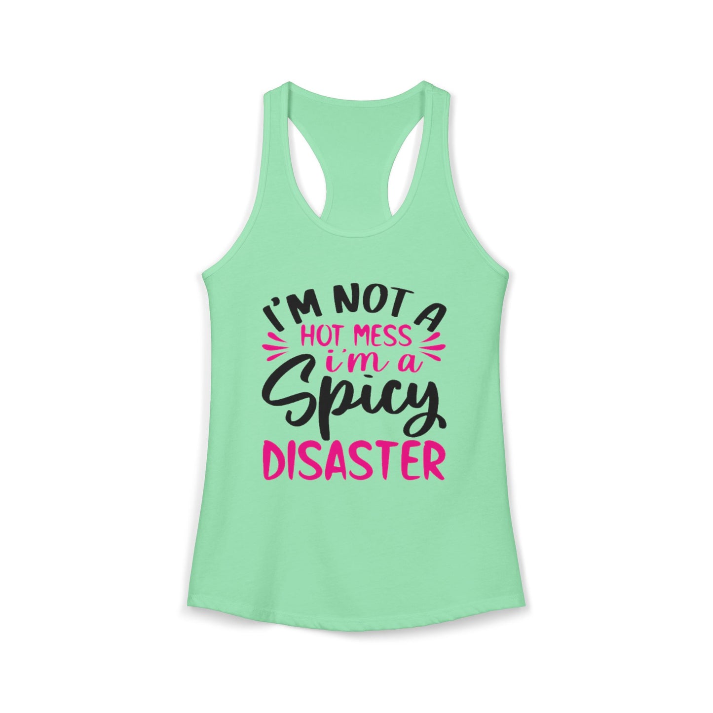 Women's Ideal "Hot Mess" Racerback Tank