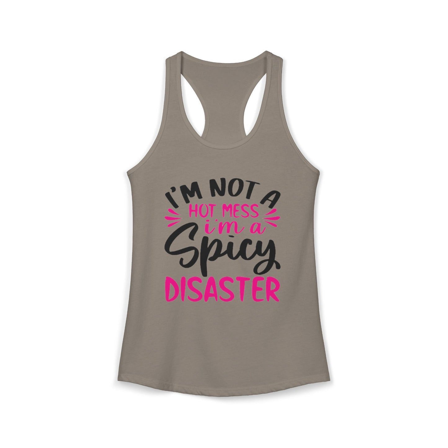 Women's Ideal "Hot Mess" Racerback Tank