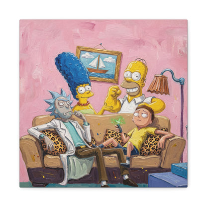 House Guest 1 Canvas Wall Art Print