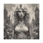 Zombie Swift Matte Canvas Wall Art — Gothic Horror Stretched Canvas
