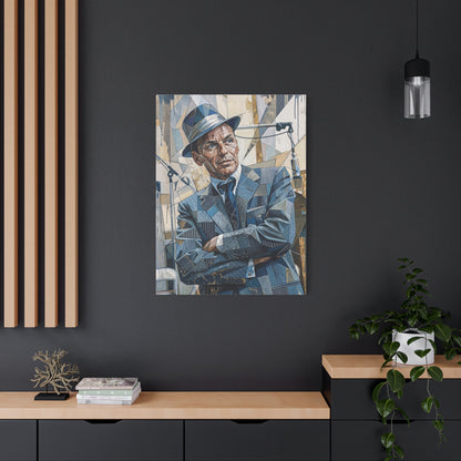 G.O.A.T Basketball Portrait Matte Canvas Wall Art, Stretched 1.25"