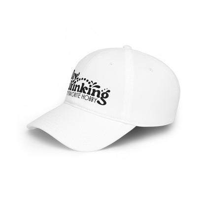 Baseball Cap — "Day Drinking My Favorite Hobby" Wine Lover Hat