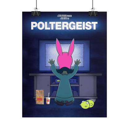Poltergeist Burger Movie Poster - Rolled Horror Poster