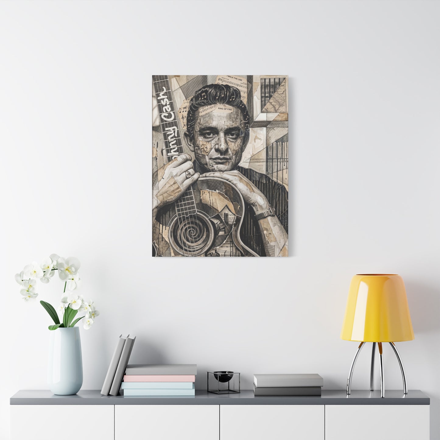 Jerry Portrait Matte Canvas Wall Art, Stretched 1.25"