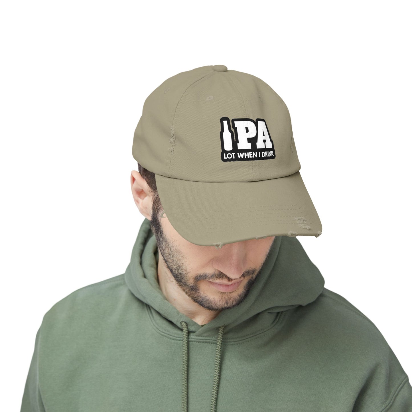 IPA Lot When I Drink Distressed Cap