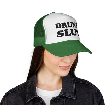 Trucker Cap — "Drunk Slut" Party Mesh Hat