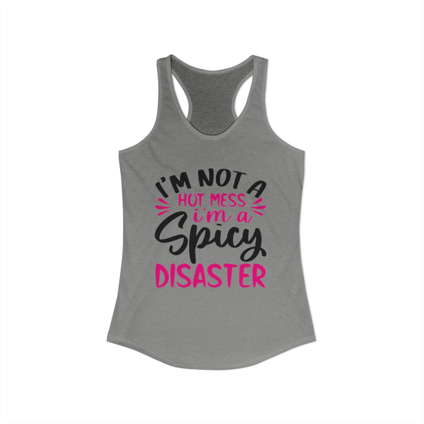 Women's Ideal "Hot Mess" Racerback Tank