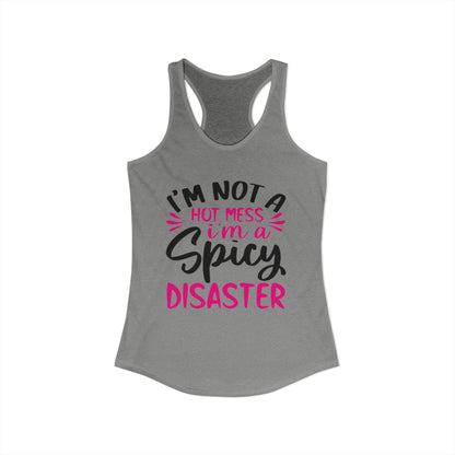 Women's Ideal "Hot Mess" Racerback Tank
