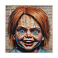 Creepy Chucky Doll Fine Art Poster Print — Chucky-Inspired Horror Wall Art