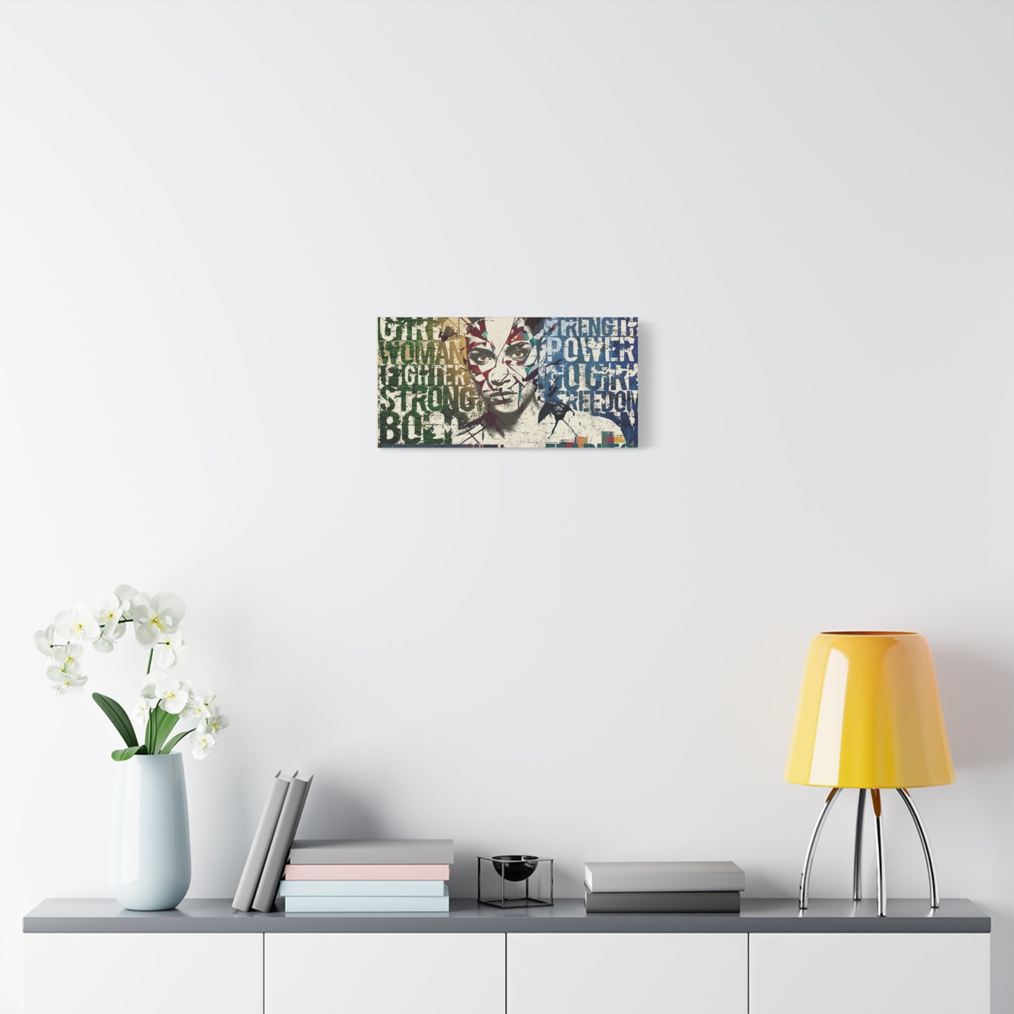 Wonder Woman Pop Art Canvas Print — Strength, Power, Freedom Wall Art