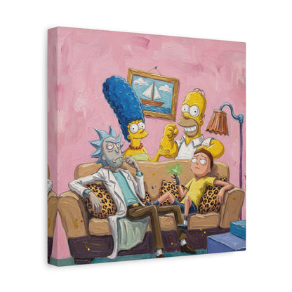 House Guest 1 Canvas Wall Art Print