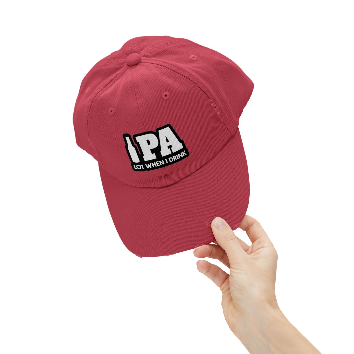 IPA Lot When I Drink Distressed Cap