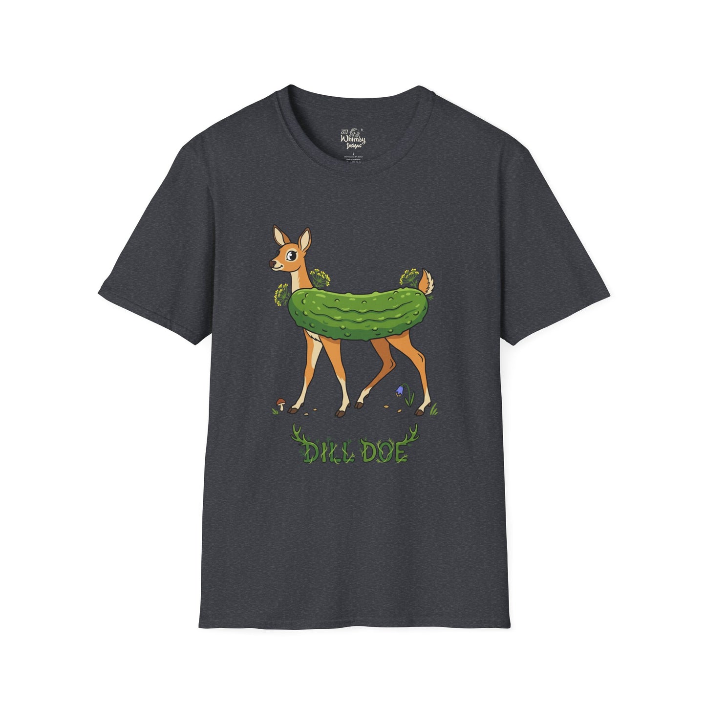 Dill Doe T-Shirt — Cute Pickle Deer Graphic Tee