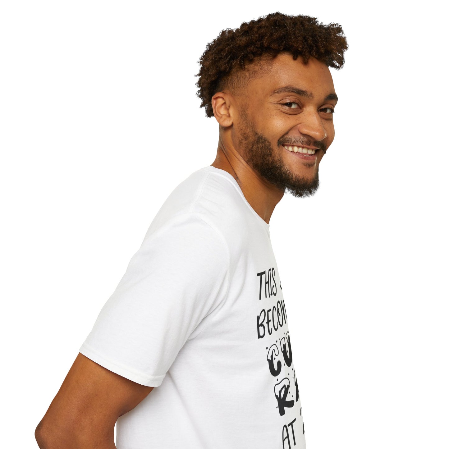 Graphic T-Shirt — "This Shirt Becomes a Cum Rag at 2 AM" Funny Novelty Tee