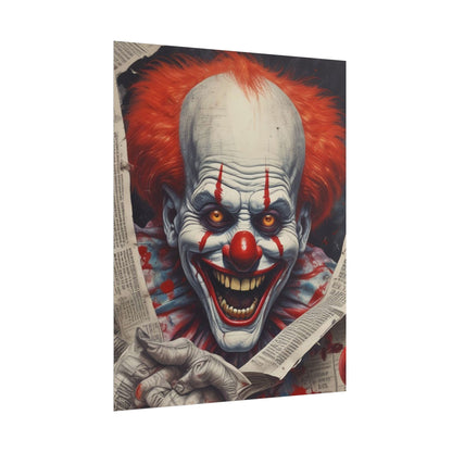 Pennywise Inspired Clown Rolled Posters