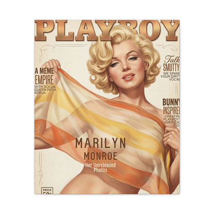 Monroe Portrait Matte Canvas Wall Art, Stretched 1.25"