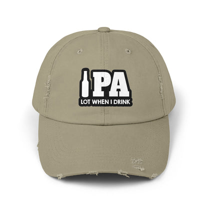 IPA Lot When I Drink Distressed Cap