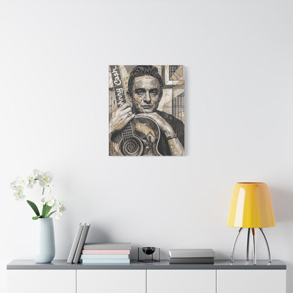 Jerry Portrait Matte Canvas Wall Art, Stretched 1.25"