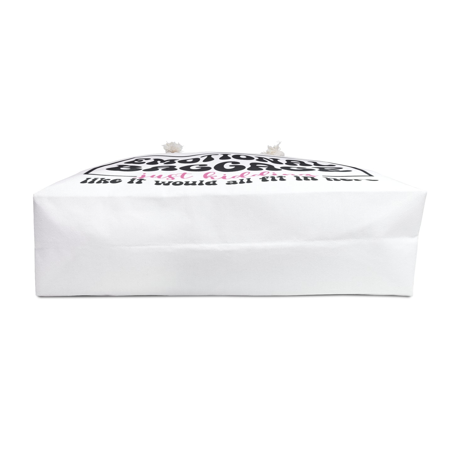 Weekender Bag — "Emotional Baggage" Funny Travel Tote (Just Kidding)