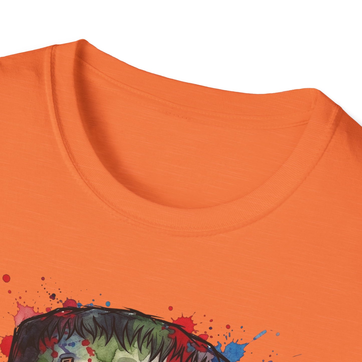 Frankenstein Watercolor Portrait T-Shirt
