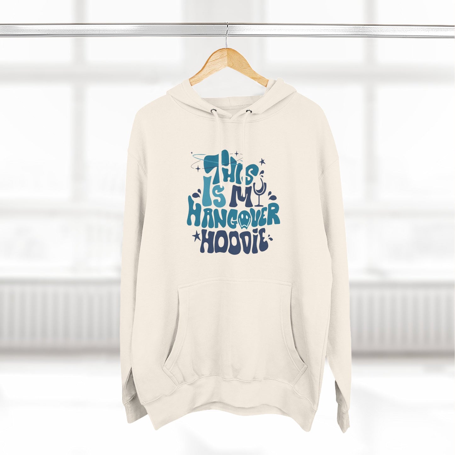 Hangover Hoodie – "This Is My Hangover Hoodie" Graphic Pullover