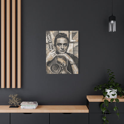 Jerry Portrait Matte Canvas Wall Art, Stretched 1.25"