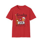 Country Music & Beer T-Shirt — "Country Music & Beer That's Why I'm Here" Graphic Tee